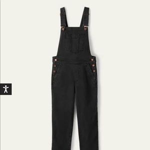 Boden Girlfriend Overalls in Washed Black. Size 6. Like new!